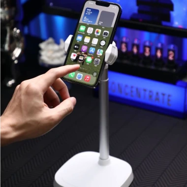 Giá đỡ điện thoại kẹp xoay 360° tùy chỉnh cao độ, góc quay tiện dụng - 85.500₫ 5