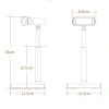 Giá đỡ điện thoại kẹp xoay 360° tùy chỉnh cao độ, góc quay tiện dụng - 85.500₫ 7