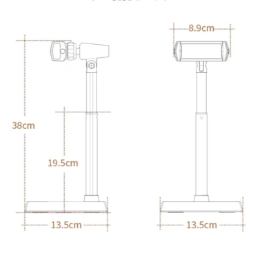 Giá đỡ điện thoại kẹp xoay 360° tùy chỉnh cao độ, góc quay tiện dụng - 85.500₫ 7
