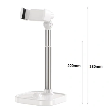Giá đỡ điện thoại kẹp xoay 360° tùy chỉnh cao độ, góc quay tiện dụng - 85.500₫ 8