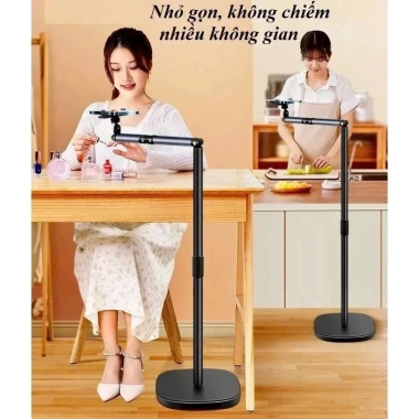 Giá Đỡ Điện Thoại Kim Loại L01 1.6m - Quay Video, Livestream, Chụp Ảnh Top One