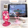 Giá đỡ điện thoại kute điều chỉnh độ cao, xoay 360 độ - Kệ bàn gấu dâu, thỏ, vịt, mèo 4