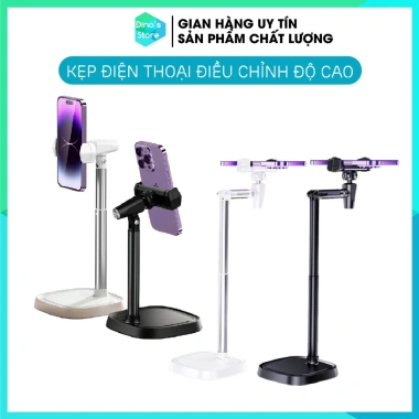 Giá đỡ điện thoại Livestream D91 D01 T8 T10 - kẹp đa góc, độ cao tùy chỉnh, chỉ 125.000 VND - DinoStore