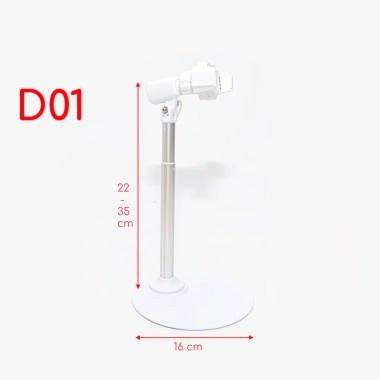 Giá đỡ điện thoại Livestream D91 D01 T8 T10 - kẹp đa góc, độ cao tùy chỉnh, chỉ 125.000 VND - DinoStore