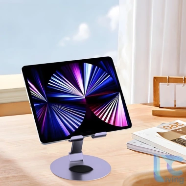 Giá Đỡ Điện Thoại Living C Nhôm Hợp Kim Xoay 360 Đa Năng Gập Gọn – Giá 62.000₫