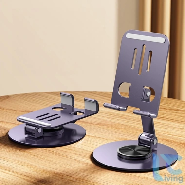 Giá Đỡ Điện Thoại Living C Nhôm Hợp Kim Xoay 360 Đa Năng Gập Gọn – Giá 62.000₫