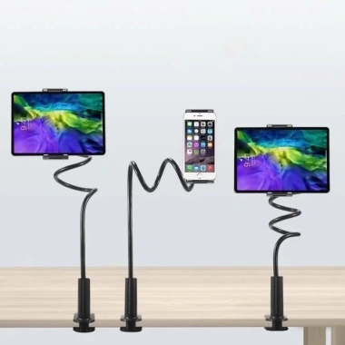 Giá Đỡ Điện Thoại Lười Đa Năng Xoay 360 Độ - Kẹp Đầu Giường và Bàn, Đỡ iPad, Giá 54.999 VNĐ