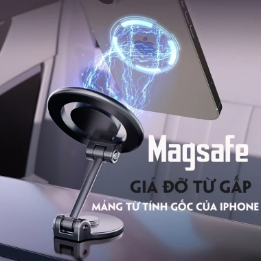Giá đỡ điện thoại Magsafe từ tính cho bảng điều khiển ô tô - Bám chắc, lắp nhanh, chỉ 78.792₫
