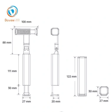 Giá đỡ điện thoại máy bay Dovewill – Nhỏ gọn, bền, phù hợp bàn tàu bay du lịch 7 Giá đỡ điện thoại máy bay Dovewill – Nhỏ gọn, bền, phù hợp bàn tàu bay du lịch 7