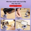 Giá đỡ điện thoại, máy tính bảng BINKE kim loại xoay 360 độ gấp gọn L382 4