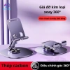 Giá đỡ điện thoại, máy tính bảng BINKE kim loại xoay 360 độ gấp gọn L382 6