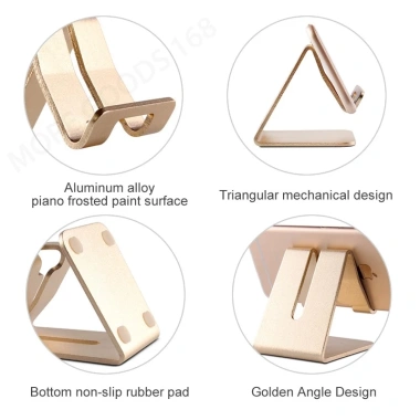 Giá đỡ điện thoại & máy tính bảng hợp kim nhôm 4 màu - Bền, góc nghiêng linh hoạt, chỉ 61.215₫