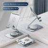 Giá đỡ điện thoại, máy tính bảng, iPad kim loại siêu mỏng, trục xoay 360, gấp gọn tiện dụng - 45.000 VND