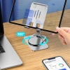 Giá đỡ điện thoại, máy tính bảng, iPad kim loại siêu mỏng, trục xoay 360, gấp gọn tiện dụng - 45.000 VND 8