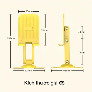 Giá đỡ điện thoại, máy tính bảng xoay 360 độ gập gọn K10 – Chắc chắn, 39.000₫ 6