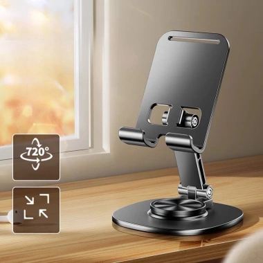 Giá đỡ điện thoại, máy tính bảng xoay 360 độ K6 XP07 - iPhone, iPad 9.7, Xiaomi, Samsung, 60.000₫