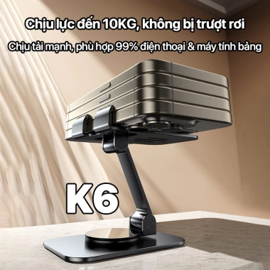 Giá Đỡ Điện Thoại & Máy Tính Bảng Xoay 360° Nhôm - Kệ Xem Livestream 58.800₫ 2