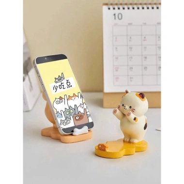 Giá đỡ điện thoại mèo thần tài gắn taplo xe ô tô và bàn làm việc, giá chỉ 90.000đ 5 Giá đỡ điện thoại mèo thần tài gắn taplo xe ô tô và bàn làm việc, giá chỉ 90.000đ 5