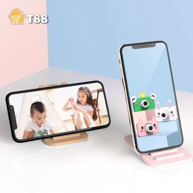Giá đỡ điện thoại mini để bàn hình động vật đáng yêu, dễ thương - 38.000₫
