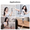 Giá đỡ điện thoại nam châm gấp gọn Tripod lười để bàn đa năng cho smartphone 6