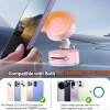 Giá đỡ điện thoại nam châm xoay 360°, gập lại, gắn bảng điều khiển ô tô, cho người lười, 66.000đ 7
