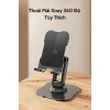 Giá đỡ điện thoại NITECH xoay 360 độ, 2 tầng đế thép chắc chắn, gập gọn tiện lợi