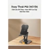 Giá đỡ điện thoại NITECH xoay 360 độ, 2 tầng đế thép chắc chắn, gập gọn tiện lợi 4