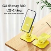 Giá đỡ điện thoại NITECH xoay 360 độ, 2 tầng đế thép chắc chắn, gập gọn tiện lợi 10