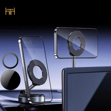 Giá đỡ điện thoại ô tô 180° điều chỉnh, gập lại đa năng cho du lịch & tập thể dục - phụ kiện gắn điện thoại