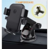 Giá Đỡ Điện Thoại Ô Tô 360 độ AMPEREEASE Kẹp Đa Năng 3 Chức Năng Gắn Xe 60.000đ