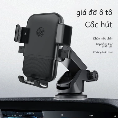 Giá Đỡ Điện Thoại Ô Tô 360 độ AMPEREEASE Kẹp Đa Năng 3 Chức Năng Gắn Xe 60.000đ