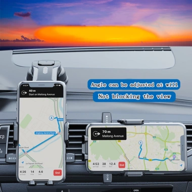 Giá đỡ điện thoại ô tô 360, tương thích iPhone Samsung Xiaomi, dùng cho kính chắn gió, giảm còn 59.780₫