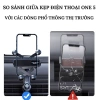 Giá đỡ điện thoại ô tô 6 chấu - Kẹp cửa gió chắc chắn, tặng viên sủi - 45.000₫ 5