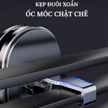 Giá đỡ điện thoại ô tô 6 chấu - Kẹp cửa gió chắc chắn, tặng viên sủi - 45.000₫ 6