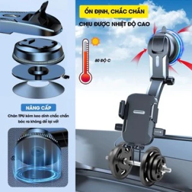 Giá Đỡ Điện Thoại Ô Tô A29 Kẹp Thác Nước 360 Không Chặn Tầm Nhìn – Giá 67.000₫ 9 Giá Đỡ Điện Thoại Ô Tô A29 Kẹp Thác Nước 360 Không Chặn Tầm Nhìn – Giá 67.000₫ 9