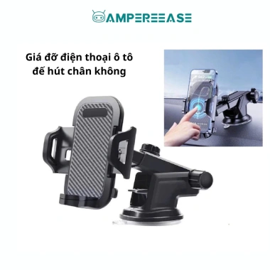 Giá Đỡ Điện Thoại Ô Tô AMPEREEASE - Kẹp Cửa Gió Dễ Lắp, Bảo Vệ An Toàn, Giá 39.245₫