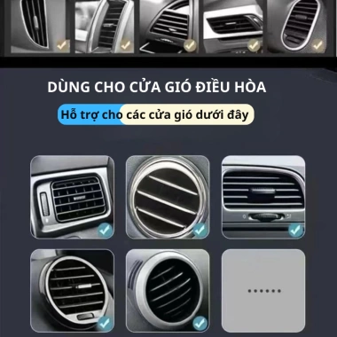 Giá đỡ điện thoại ô tô BINKE BLS-010 xoay 360 độ, kẹp cửa gió không chắn gió, 49.000₫ 4 Giá đỡ điện thoại ô tô BINKE BLS-010 xoay 360 độ, kẹp cửa gió không chắn gió, 49.000₫ 4