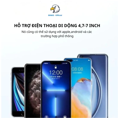 Giá đỡ điện thoại ô tô BINKE BLS-010 xoay 360 độ, kẹp cửa gió không chắn gió, 49.000₫ 5 Giá đỡ điện thoại ô tô BINKE BLS-010 xoay 360 độ, kẹp cửa gió không chắn gió, 49.000₫ 5