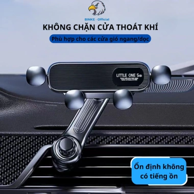 Giá đỡ điện thoại ô tô BINKE BLS-010 xoay 360 độ, kẹp cửa gió không chắn gió, 49.000₫ 6 Giá đỡ điện thoại ô tô BINKE BLS-010 xoay 360 độ, kẹp cửa gió không chắn gió, 49.000₫ 6