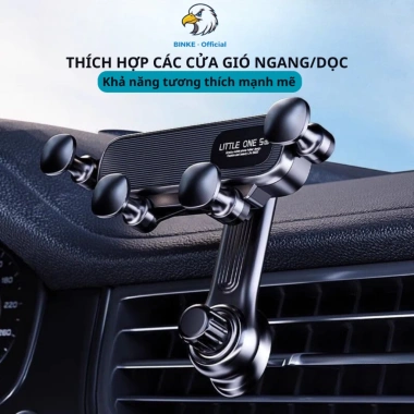Giá đỡ điện thoại ô tô BINKE BLS-010 xoay 360 độ, kẹp cửa gió không chắn gió, 49.000₫ 9 Giá đỡ điện thoại ô tô BINKE BLS-010 xoay 360 độ, kẹp cửa gió không chắn gió, 49.000₫ 9