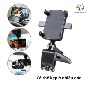 Giá đỡ điện thoại ô tô BINKE gương chiếu hậu đa chức năng xoay bảng điều khiển, giá chỉ 39.000₫