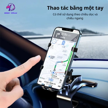 Giá đỡ điện thoại ô tô BINKE gương chiếu hậu đa chức năng xoay bảng điều khiển, giá chỉ 39.000₫