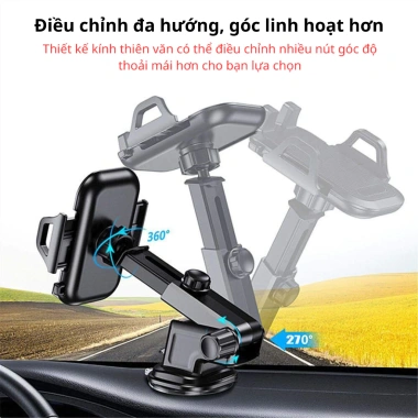 Giá đỡ điện thoại ô tô BINKE – Kẹp gắn taplo chắc chắn, giảm còn 79.000đ 3