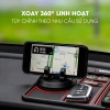 Giá Đỡ Điện Thoại Ô Tô Chống Trượt Xoay 360° Có Bảng Số Gắn Trên Taplo 48k