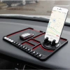 Giá Đỡ Điện Thoại Ô Tô Chống Trượt Xoay 360° Có Bảng Số Gắn Trên Taplo 48k 10