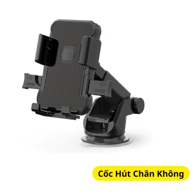 Giá Đỡ Điện Thoại Ô Tô Cửa Gió FIVELIGHT - Kẹp Xoay 360°, Chắc Chắn, Không Chặn Tầm Nhìn