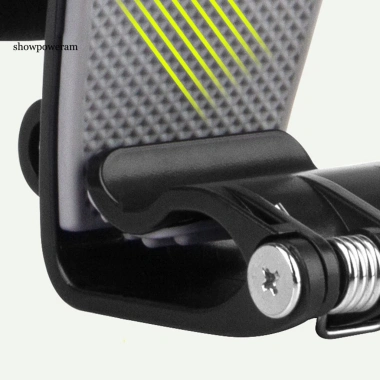 Giá đỡ điện thoại ô tô đa năng 360° xoay, gập bảng, điều chỉnh tấm che nắng - 74.628đ