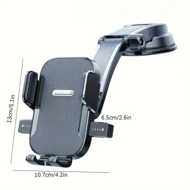Giá đỡ điện thoại ô tô đa năng: Gắn bảng điều khiển & kính chắn gió, chỉ 60k