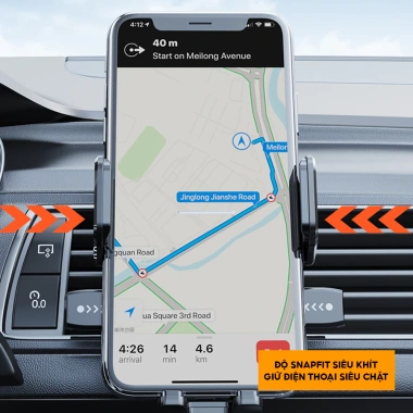 Giá đỡ điện thoại ô tô dán taplo A29 HipoCar dạng thác nước xoay 360 không che tầm nhìn - Giá 75.000 VND