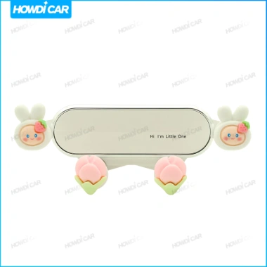 Giá Đỡ Điện Thoại Ô Tô Dễ Thương Hình Thỏ Hoa - Kẹp Gắn, Lỗ Thông Khí, Giá Chỉ 86.680đ
